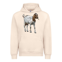 Sandshell Boer Goat Urban Hoodie - LillyAllenDesigns
