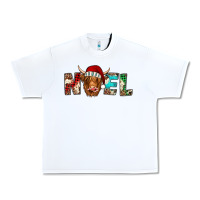 White noel highland cow Urban Heavy Tee - Jasminsmagicworld