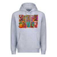Heather Grey Grateful Thanksgiving Premium Hoodie - FaDigitalArtStudio