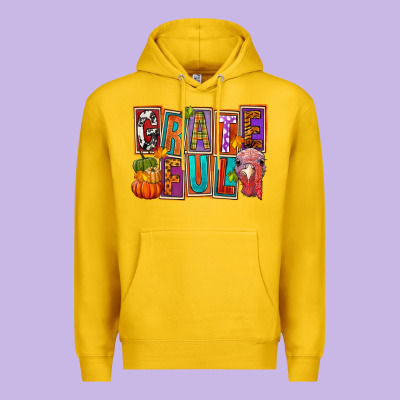 Grateful Thanksgiving Premium Hoodie Designed By Fadigitalartstudio