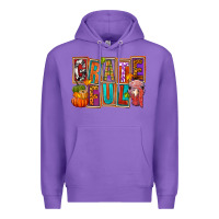 Purple Grateful Thanksgiving Premium Hoodie - FaDigitalArtStudio
