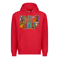 Red Grateful Thanksgiving Premium Hoodie - FaDigitalArtStudio