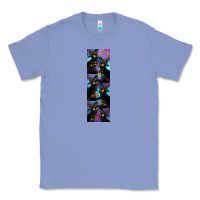 Colony Blue Black Cat Halloween Classic Tee - LillyAllenDesigns