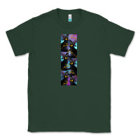 Sports Green Black Cat Halloween Classic Tee - LillyAllenDesigns