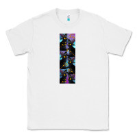 White Black Cat Halloween Classic Tee - LillyAllenDesigns