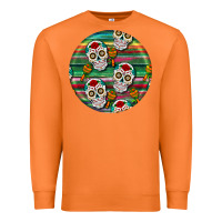 Carrot hispanic heritage month round earrings 4 Premium Sweatshirt - BundleAndBundleShop
