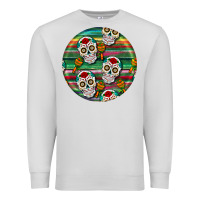Dove Grey hispanic heritage month round earrings 4 Premium Sweatshirt - BundleAndBundleShop