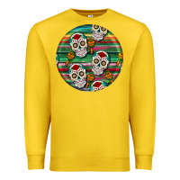 Lemon hispanic heritage month round earrings 4 Premium Sweatshirt - BundleAndBundleShop