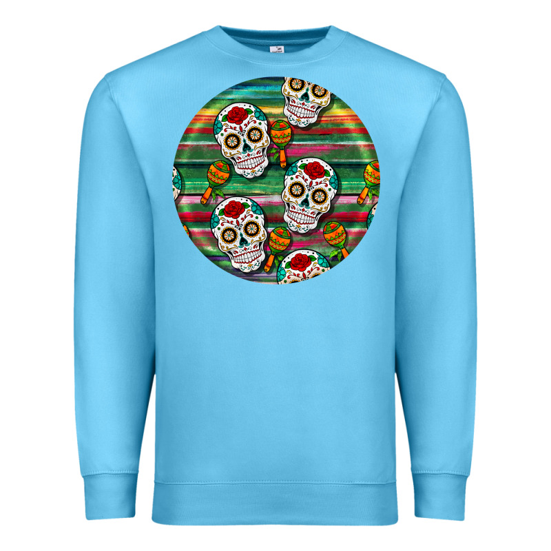 Hispanic Heritage Month Round Earrings 4 Premium Sweatshirt by BundleAndBundleShop | Teevron