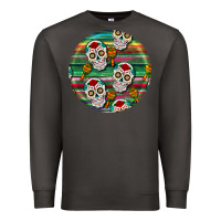 Smoke hispanic heritage month round earrings 4 Premium Sweatshirt - BundleAndBundleShop