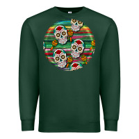 Sports Green hispanic heritage month round earrings 4 Premium Sweatshirt - BundleAndBundleShop