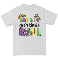 Dove Grey let the good times roll Premium Tee - MaliasSmallBusiness