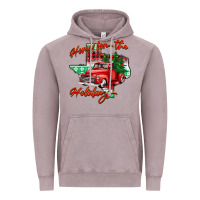 Vintage Zinc home for the holidays texas Vintage Hoodie - BarkalooDesign