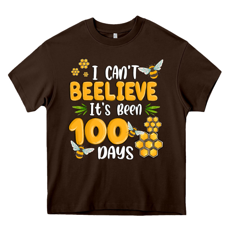 I Cant Beelieve Its Been 100 Days Heavy Core Tee by MaliasSmallBusiness | Teevron
