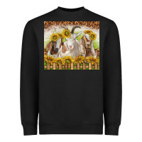 Black goats Heavyweight Sweatshirt - TumblerDesignByShophia