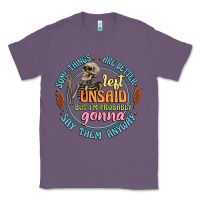 Lavender some things are better left unsaid Classic Tee - Artiststas