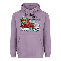 Lavender it's the most wonderful time of the year Heavyweight Hoodie - FaDigitalArtStudio