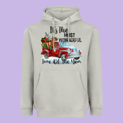 It's The Most Wonderful Time Of The Year Heavyweight Hoodie Designed By Fadigitalartstudio
