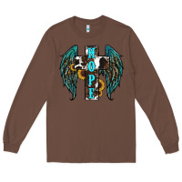 Chestnut Western Wings Cross Hope Long Sleeve Tee - RanaPortraitStore