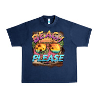 Navy becach please Urban Heavy Tee - BarkalooDesign