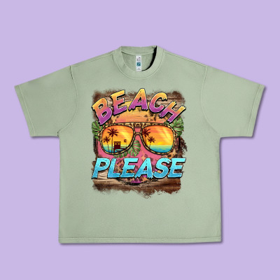 Becach Please Urban Heavy Tee Designed By Barkaloodesign
