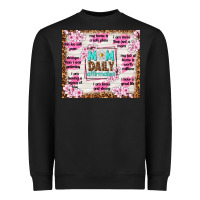 Black mom daily affirmation Heavyweight Sweatshirt - TumblerDesignByShophia