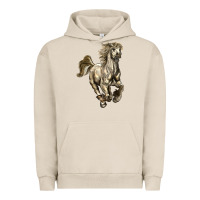 Pigment French Oak percheron horse Urban Hoodie - LillyAllenDesigns