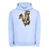 Pigment Grape Ice percheron horse Urban Hoodie - LillyAllenDesigns