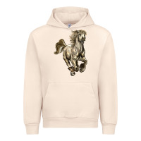 Sandshell percheron horse Urban Hoodie - LillyAllenDesigns