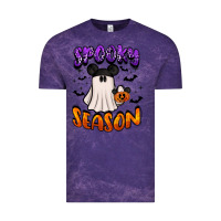 Cloud Purple spooky season Vintage Tee - BarkalooDesign