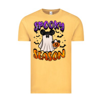 Vintage Mustard spooky season Vintage Tee - BarkalooDesign