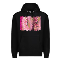 Black cancer brushstroke Premium Hoodie - FaDigitalArtStudio