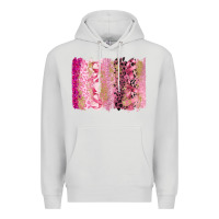 Dove Grey cancer brushstroke Premium Hoodie - FaDigitalArtStudio