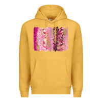 Mustard cancer brushstroke Premium Hoodie - FaDigitalArtStudio