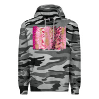 Slate Camo cancer brushstroke Premium Hoodie - FaDigitalArtStudio