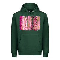 Sports Green cancer brushstroke Premium Hoodie - FaDigitalArtStudio