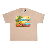Burro summer vibes sunset and fruits Urban Heavy Tee - BarkalooDesign