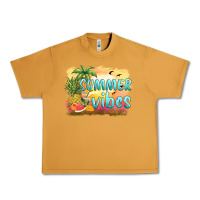 Peanut Butter summer vibes sunset and fruits Urban Heavy Tee - BarkalooDesign