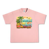 Salmon summer vibes sunset and fruits Urban Heavy Tee - BarkalooDesign