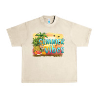 Sandshell summer vibes sunset and fruits Urban Heavy Tee - BarkalooDesign