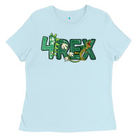 Baby Blue four rex Ladies Tee - MaliasSmallBusiness