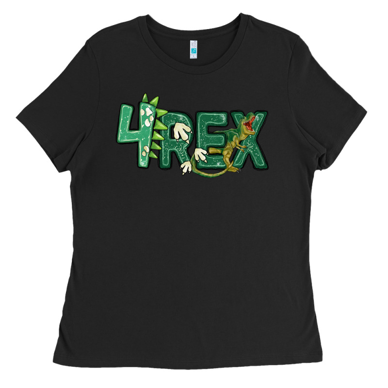 Four Rex Ladies Tee by MaliasSmallBusiness | Teevron