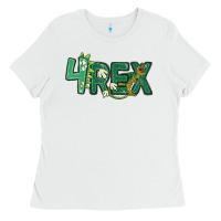 White four rex Ladies Tee - MaliasSmallBusiness