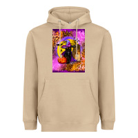 Mushroom witchy cat Heavyweight Hoodie - BundleAndBundleShop