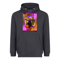Smoke witchy cat Heavyweight Hoodie - BundleAndBundleShop