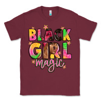 Burgundy black girl magic Classic Tee - Artiststas