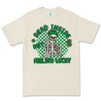 Bone dead inside but feeling lucky Premium Tee - MaliasSmallBusiness