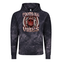 Cloud Black football vibes smiley face Vintage Hoodie - BarkalooDesign