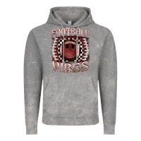 Cloud Rock football vibes smiley face Vintage Hoodie - BarkalooDesign