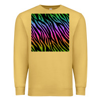 Antique Gold zebra glitter seamless pattern Premium Sweatshirt - BundleAndBundleShop